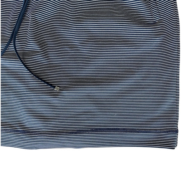 CHICO’S | NWOT ZENERGY SKORT NAVY BLUE & WHITE STRIPED UPF 50 | SIZE: 8/10 - Picture 4 of 13